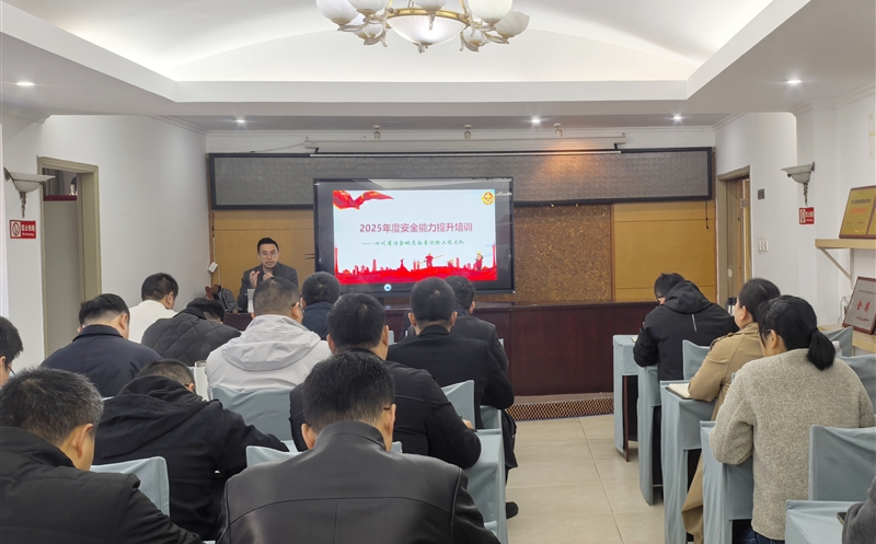 筑牢安全防线，赋能管理提升—测绘公司召开安全生产管理人员培训会