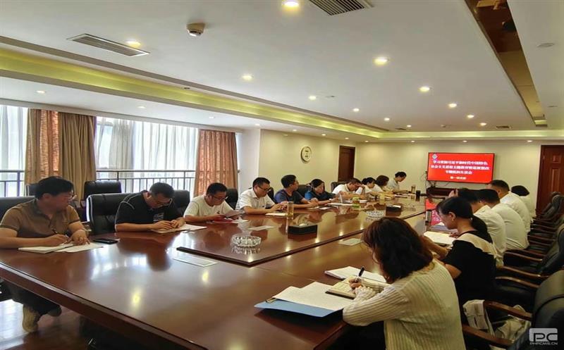 金海矿产各党支部召开 “学习贯彻习近平新时代中国特色社会主义思想”主题教育专题组织生活会