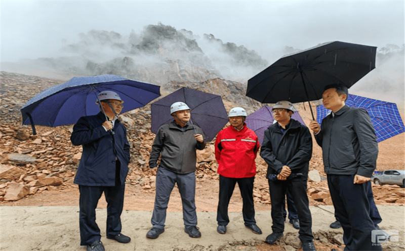 省自然资源厅到大熊猫国家公园历史遗留废弃矿山生态修复示范工程项目（荥经县）调研指导